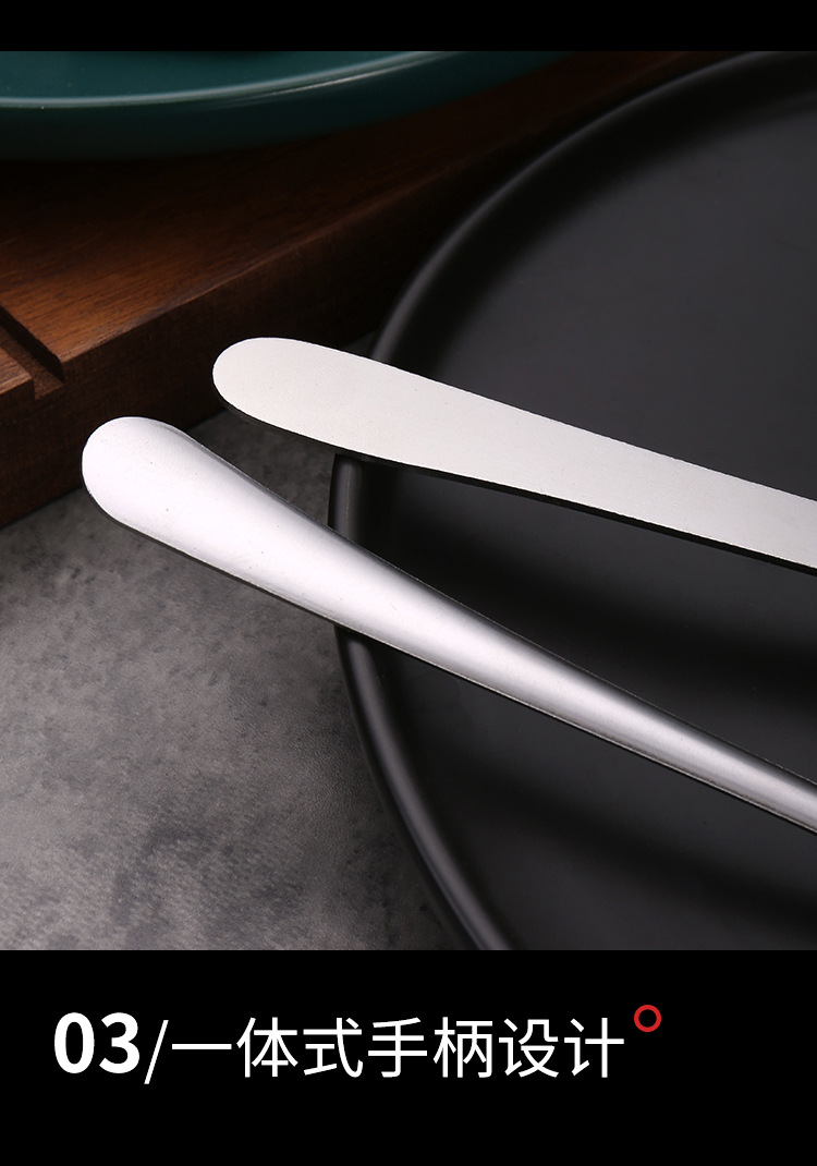 Wholesale Nordic-style stainless steel Western-style steak knife and fork sets, two-piece household tableware sets, hotel and restaurant knives and forks pic 26