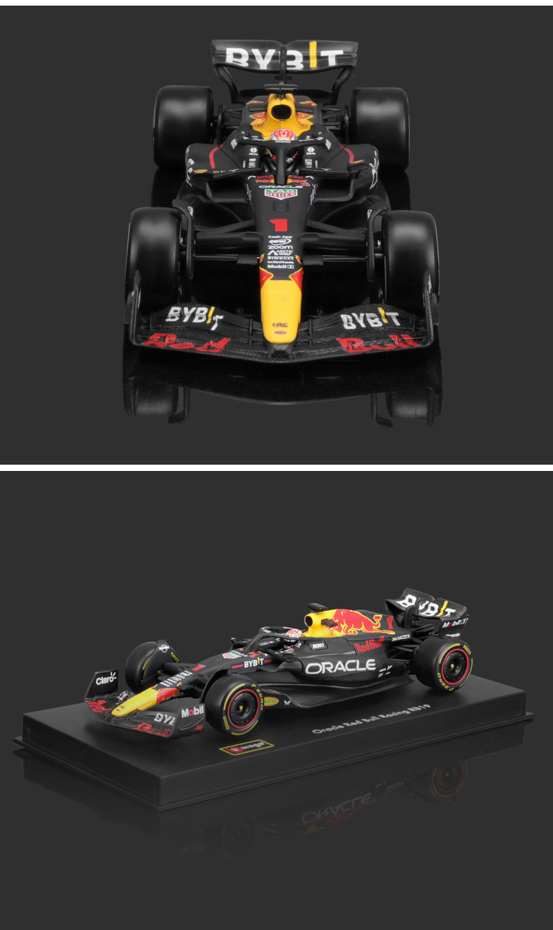 1:43 scale Red Bull RB19F1 racing car model simulation alloy car model 2023 Formula toy car male pic 8