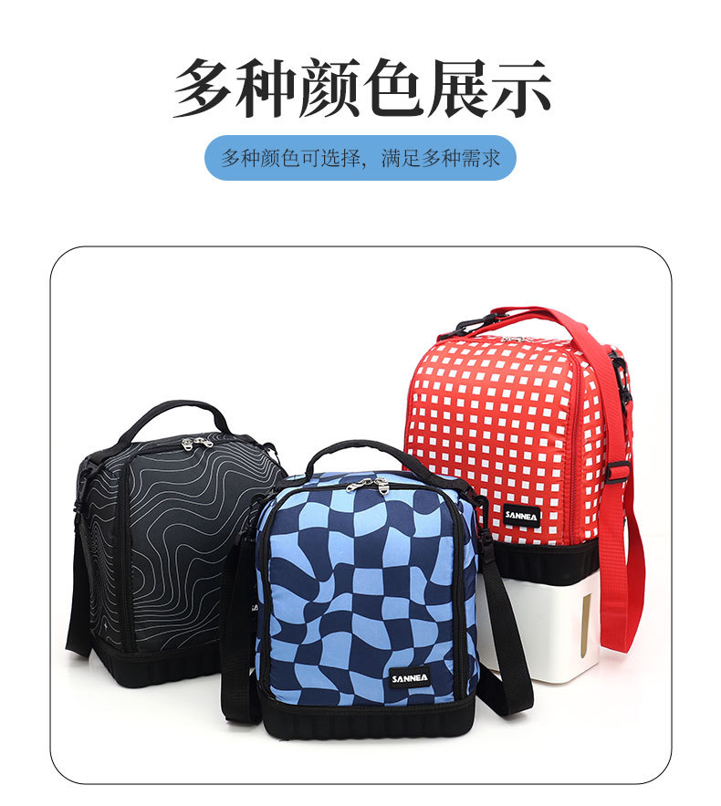 亚马逊户外保温冰包户外野餐包手提EVA露营午餐袋学生便当包现货详情28