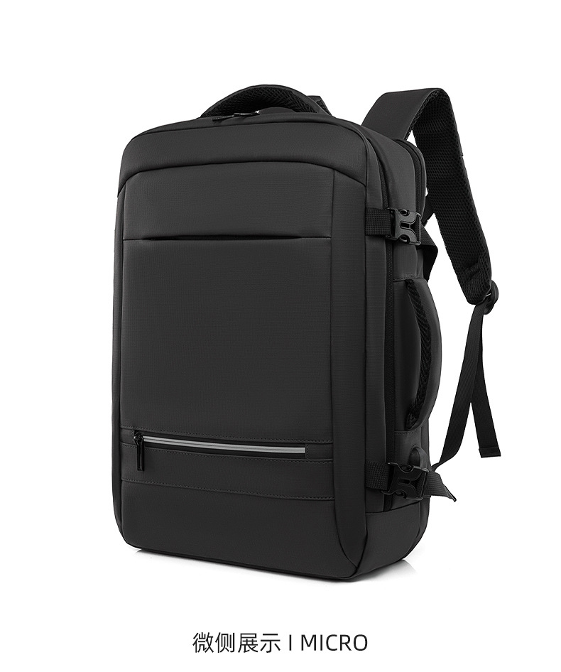 The new business backpack for men with a high-end feel, large-capacity water-resistant computer backpack, and multi-functional student backpacks are trendy pic 22