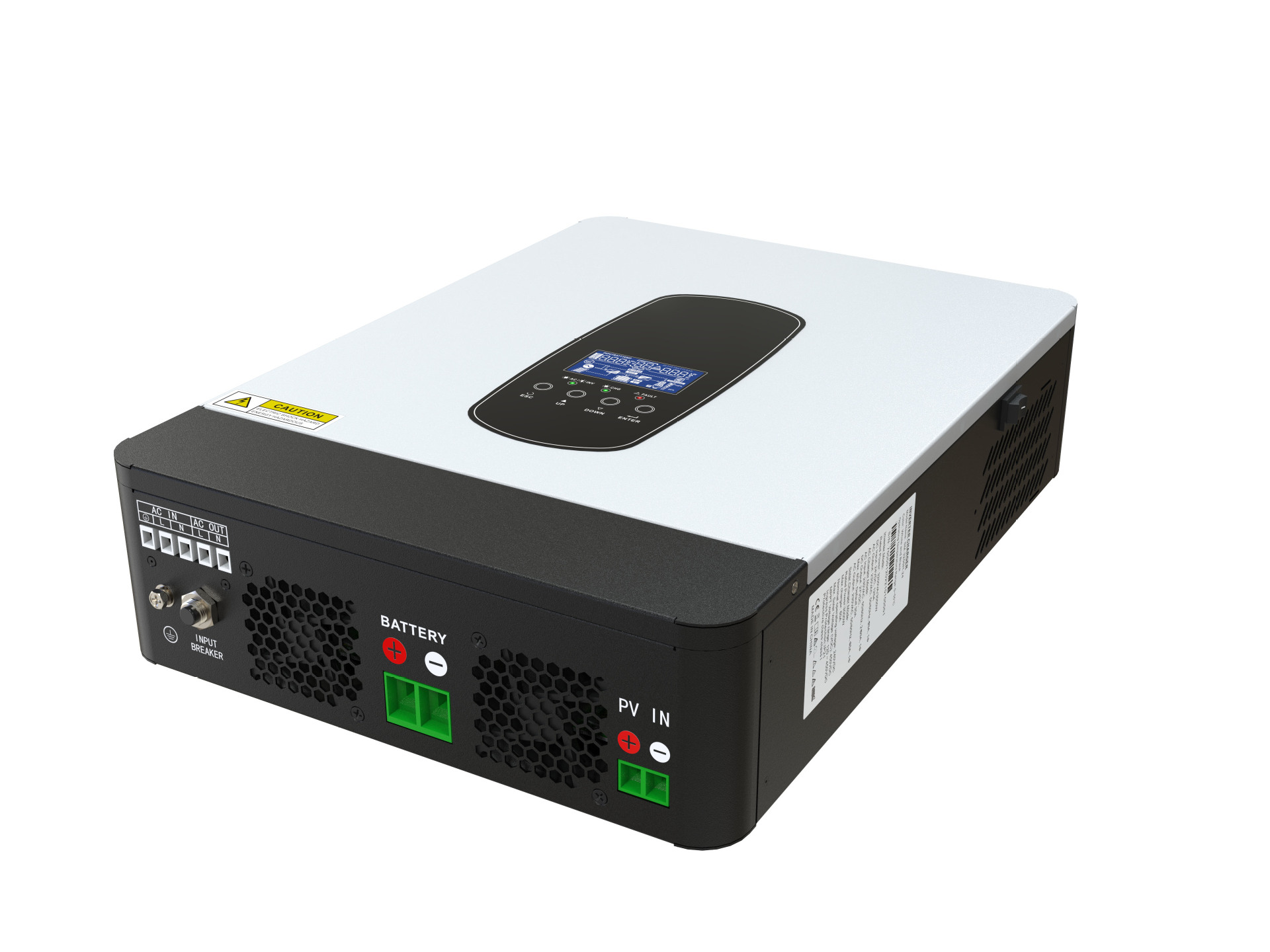 Фотоэлектрический инвертор 3KW 24V, вращающийся на 220V мppt80a солнечная энергия, управляемая однодвигателями pic 5