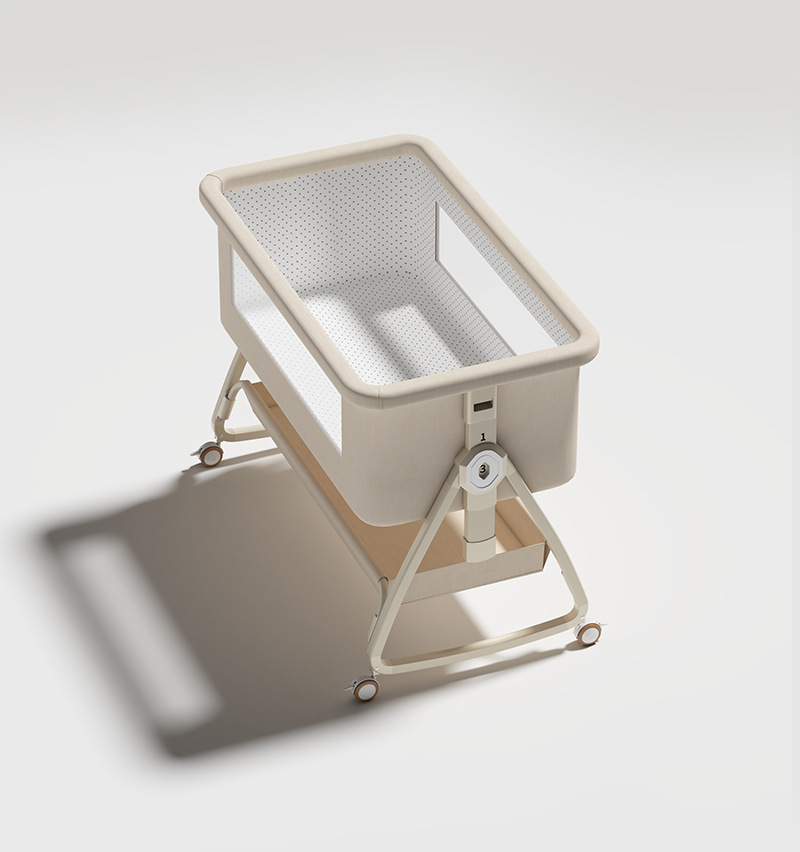 婴儿床可移动多功能折叠新生儿摇篮床亚马逊便携式尿布台拼接大床详情21