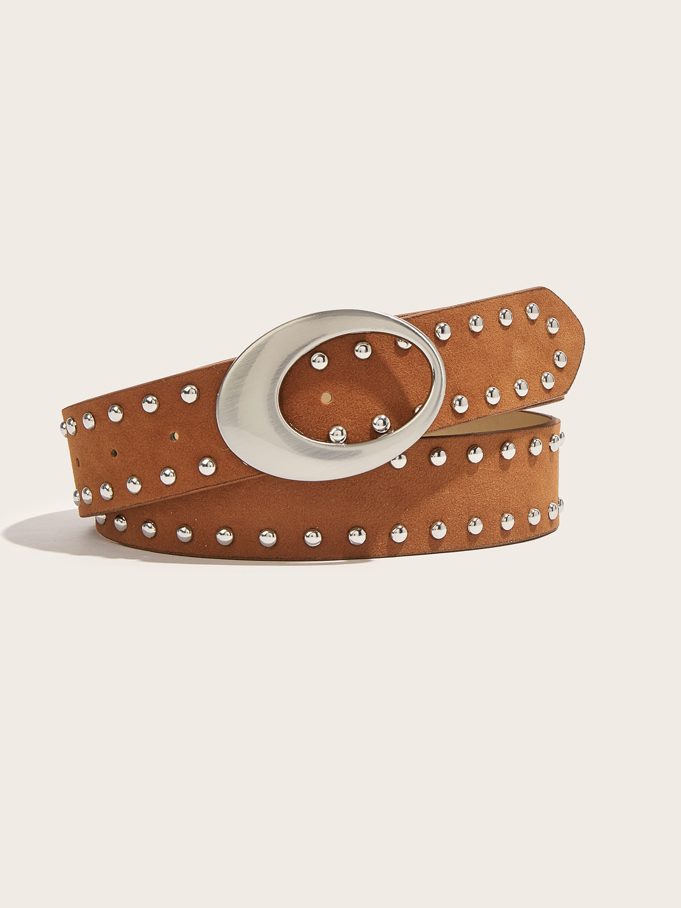 Retro Merade-style willow stud belt for women to slim the waist and look slimmer, paired with skirts for a stylish American hot girl style belt in stock pic 20