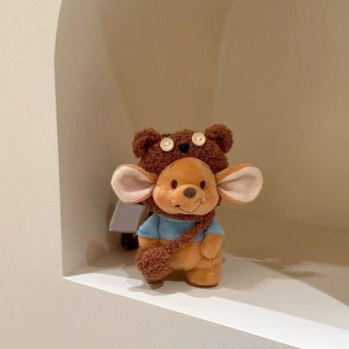 Kangaroo Dongdi Little Bean plush toy bag pendant car keychain as a birthday gift for my girlfriend and best friend Little Bean pic 8