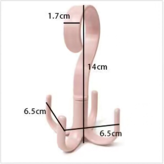 【 Zone 2-5 】 4-grip rotating hook 500 per box, four-claw hook, multi-functional coat and hat hook, home wall-mounted bag hanger, tie rack, no need for drilling, scarf storage rack, rotatable pic 1