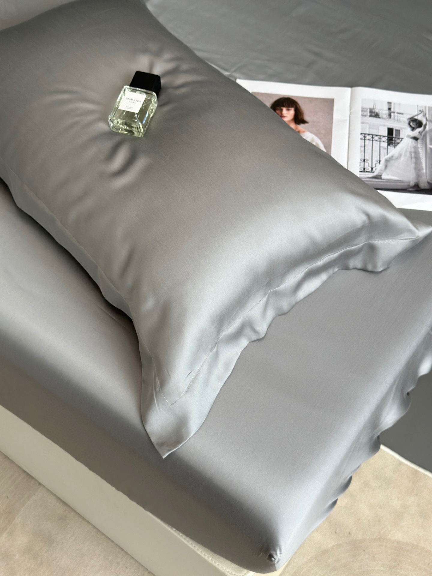 Tencel quilt cover bed cover, single piece, simple and cool summer ice silk bed sheet, suitable for sleeping naked, tatami dust cover pic 28