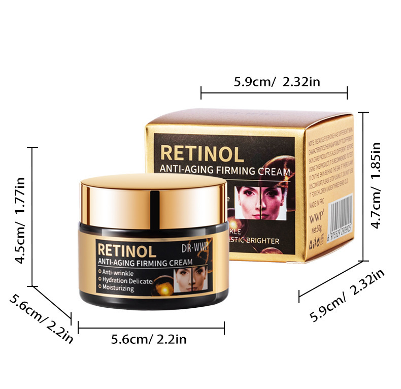 WWP跨境视黄醇面霜Whitening Cream滋润保湿抗皱紧致面霜50ml外贸详情4