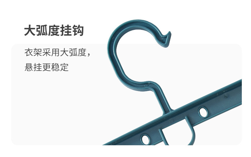 Sock drying magic tool clips, sock clips, clothes drying plastic hangers, multi-clip drying clips, trouser clips, underwear rack pic 12