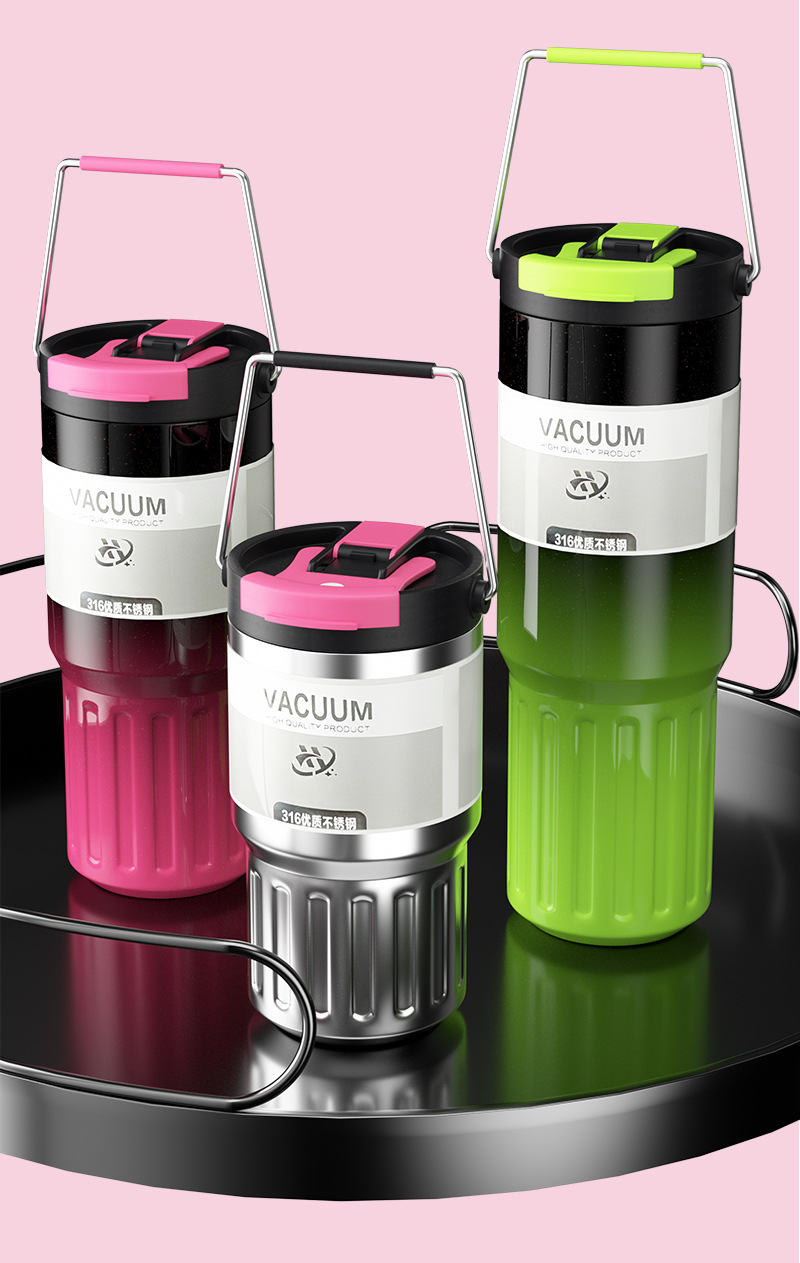 跨境新款热销保温保冷316不锈钢汽车杯防漏简约便携双饮提手水杯详情17