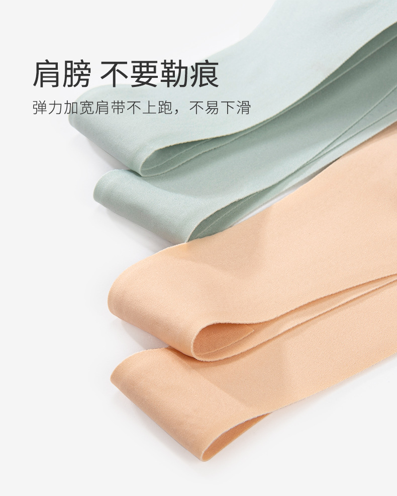 全固定杯无痕无尺码内衣女聚拢裸感免拆胸垫一片式无钢圈文胸罩详情10