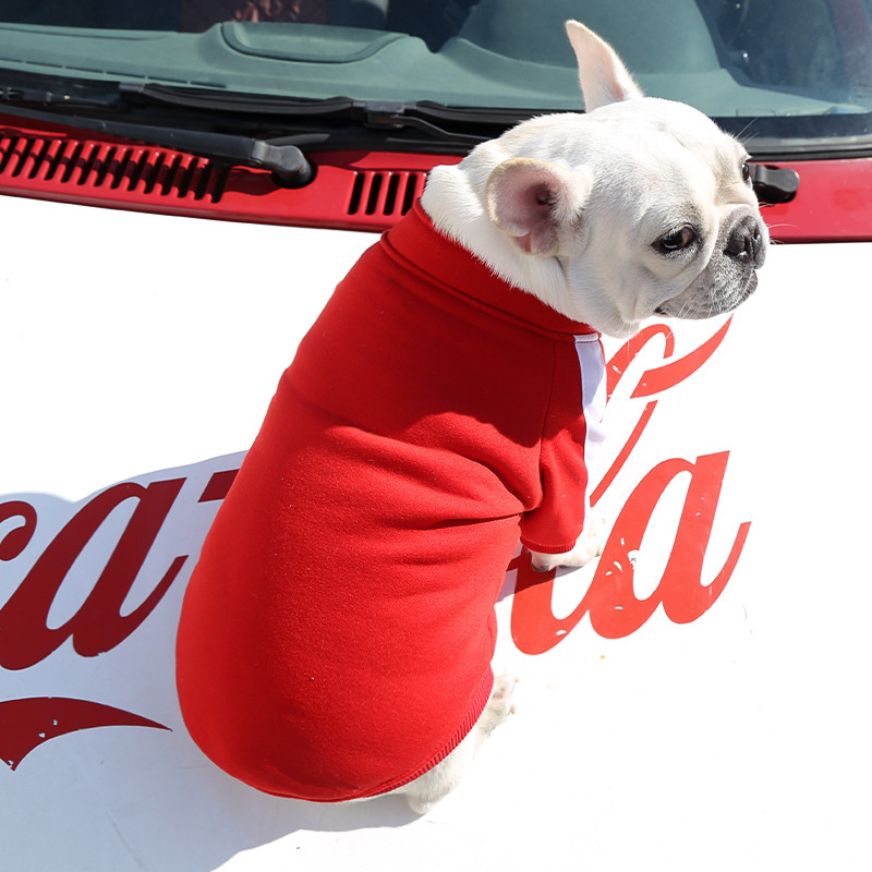 Ropa para mascotas otoño invierno calor marca de moda sudaderas letras fardoubi oso perro gato pequeño medio grande perro suministros pic 13