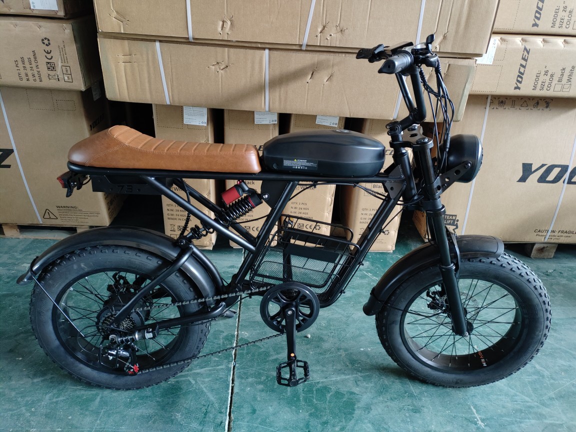 Dirt bike520 Electric-assisted snow and beach Bike SUPER73 electric Motorcycle Fat Tire electric bike pic 4