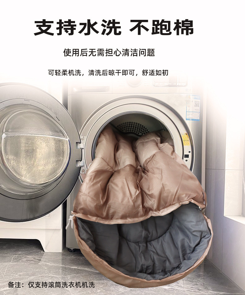 一体户外防风睡袋露营保暖车载成人单双人室内办公室午休睡袋详情14