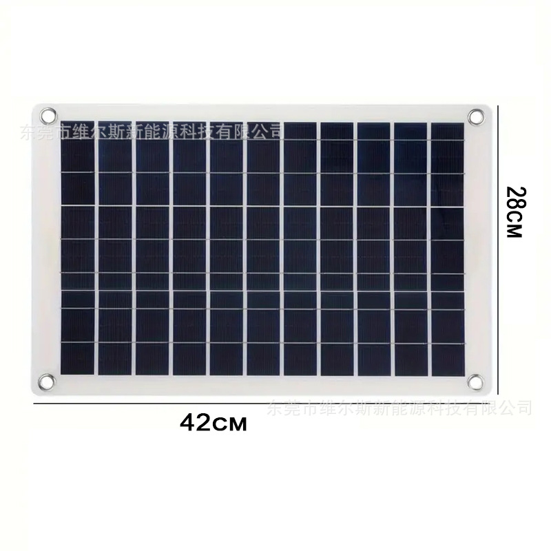 太阳能光伏板20W/12V户外太阳能充电板太阳能电池板太阳能控制器详情4