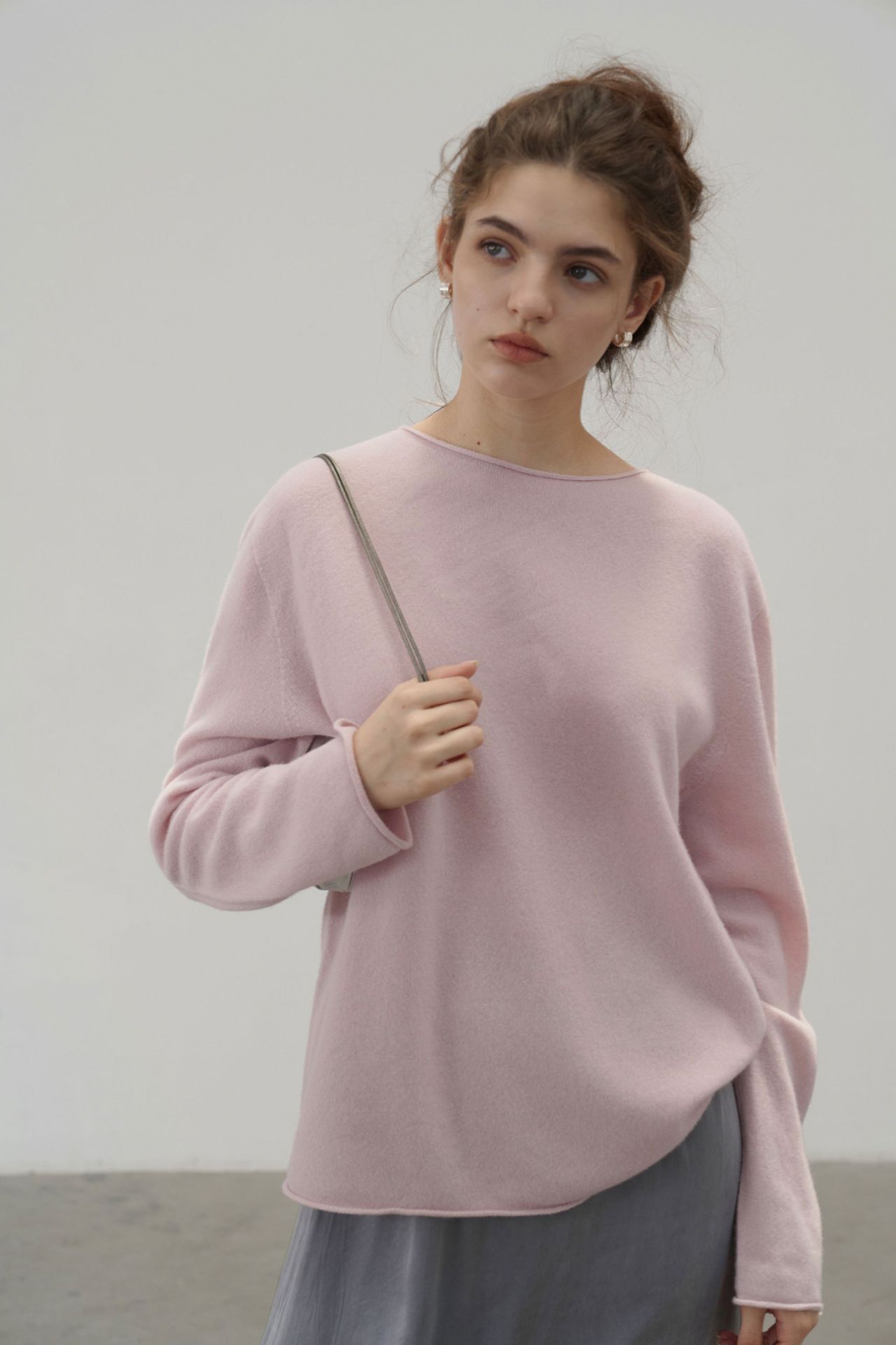 Korean-style seamless one-piece process round-neck pullover cotton and wool sweater, basic base layer for women a1183 in autumn and winter pic 36