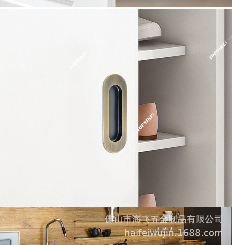 304 stainless steel concealed handle sliding door, sliding door, hidden wardrobe drawer, concealed handle embedded, hidden slotted pic 19
