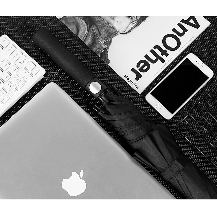 Custom-made super large storm-resistant fully automatic straight-handled golf umbrellas, all-weather and all-weather umbrellas, wholesale of long-handled advertising umbrellas pic 10