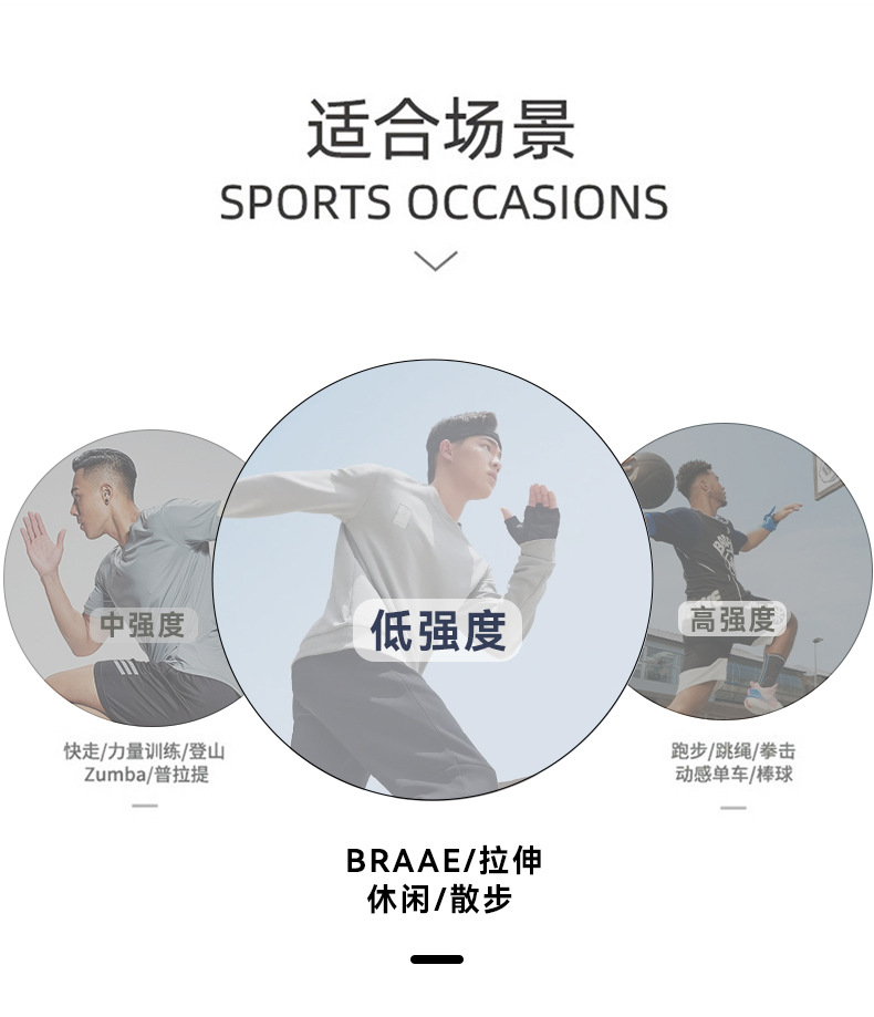 2025新款夏季冰丝速干休闲运动健身短袖体恤鸟家同款男士户外T恤男装详情5