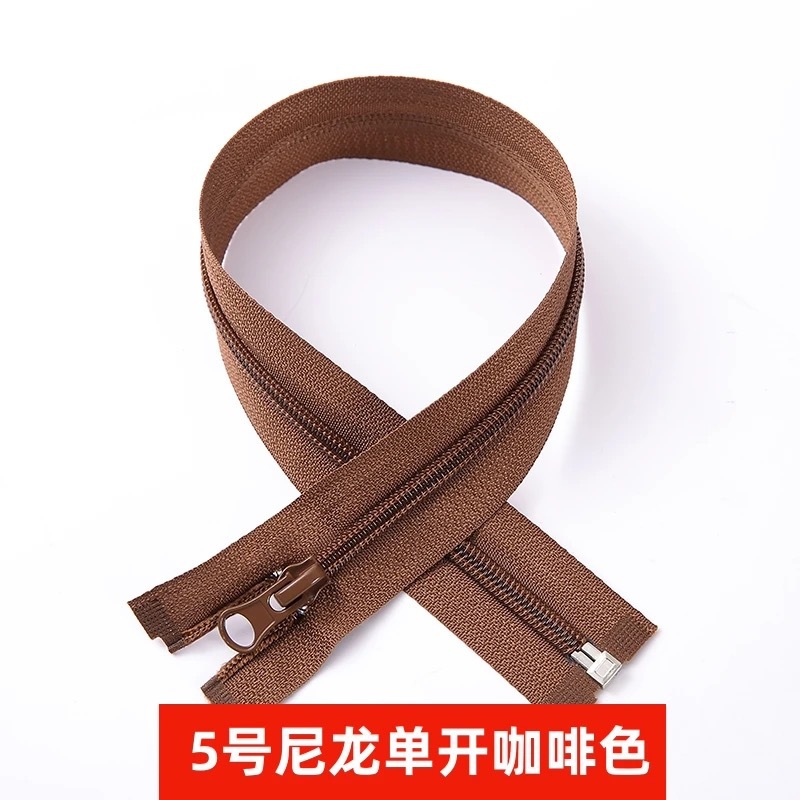 5号7号尼龙单开拉链细齿彩色门襟校服运动服防晒服辅料现货批发详情16