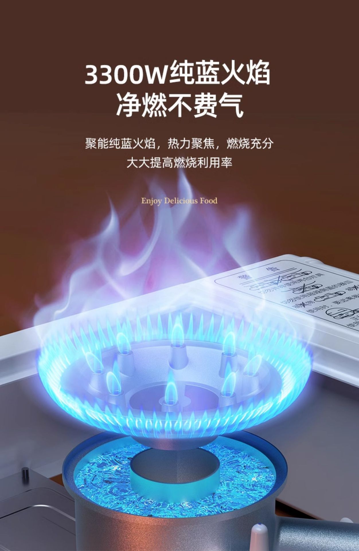 Portable magnetic outdoor gas stove, field stove, cookware, gas stove, pot, gas cylinder stove, complete set of gas stove pic 4
