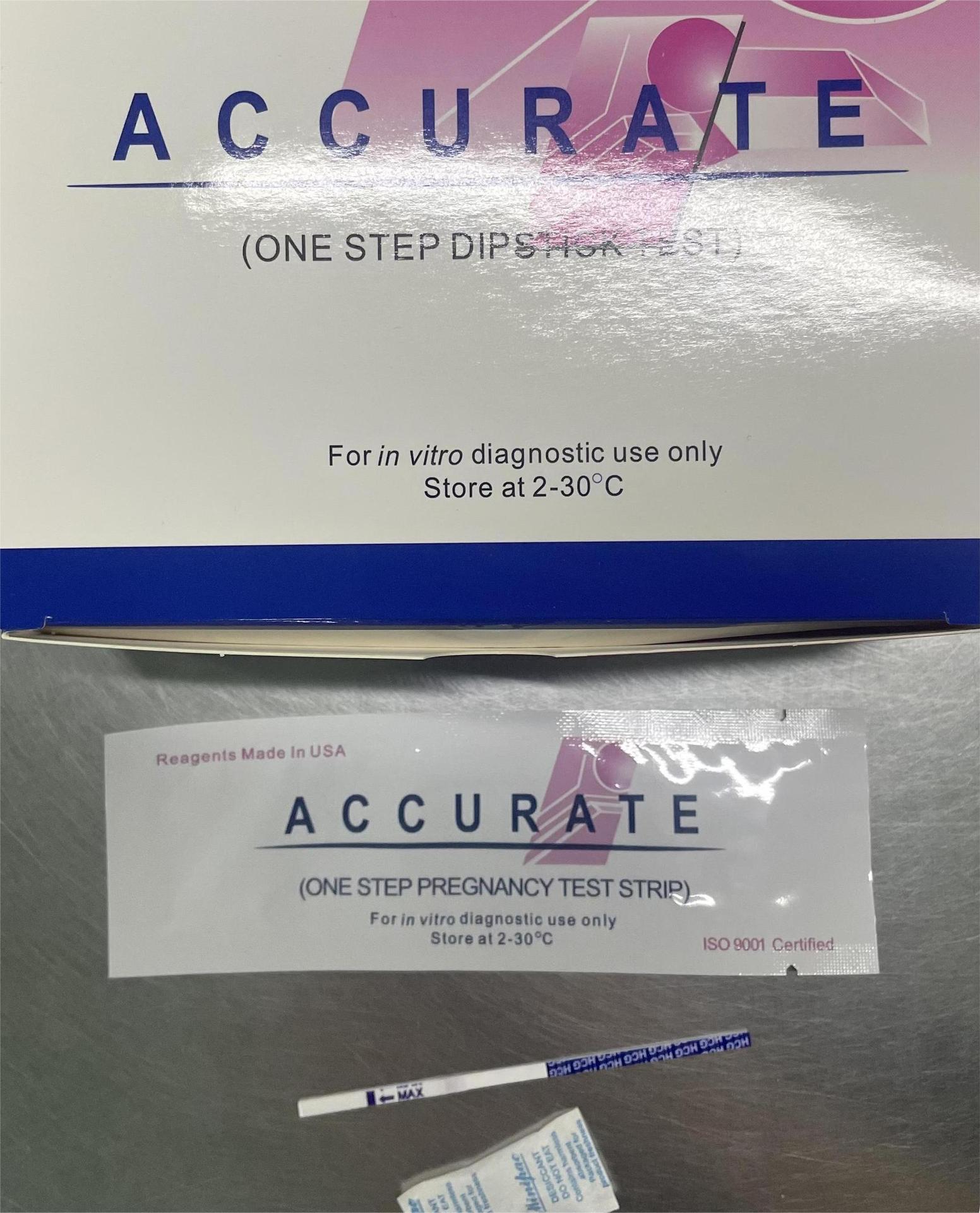 Cross-border exclusive disposable pregnancy test strips, ACCURATE HCG pregnancy test cards, early pregnancy test sticks pic 6