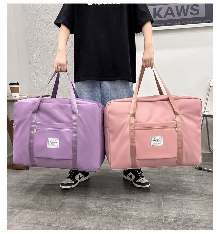 Wholesale of large capacity hand-held luggage bags, clothes and quilts, twill Oxford cloth finishing bags pic 11