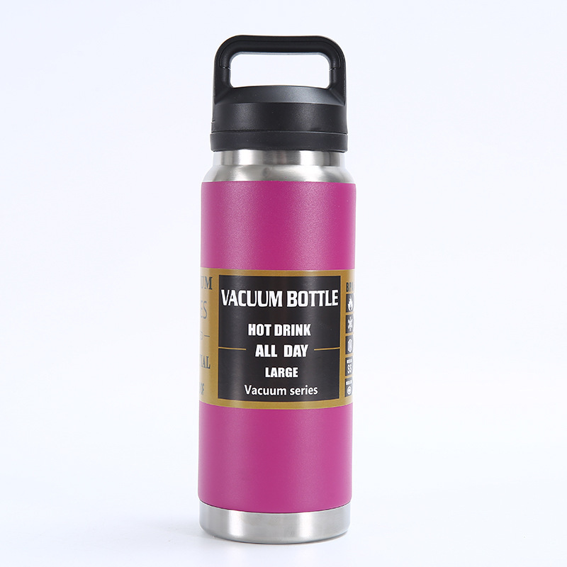 New large-capacity 304 stainless steel insulated cup for foreign trade, outdoor portable double-layer car cup, mountain climbing sports water bottle pic 24