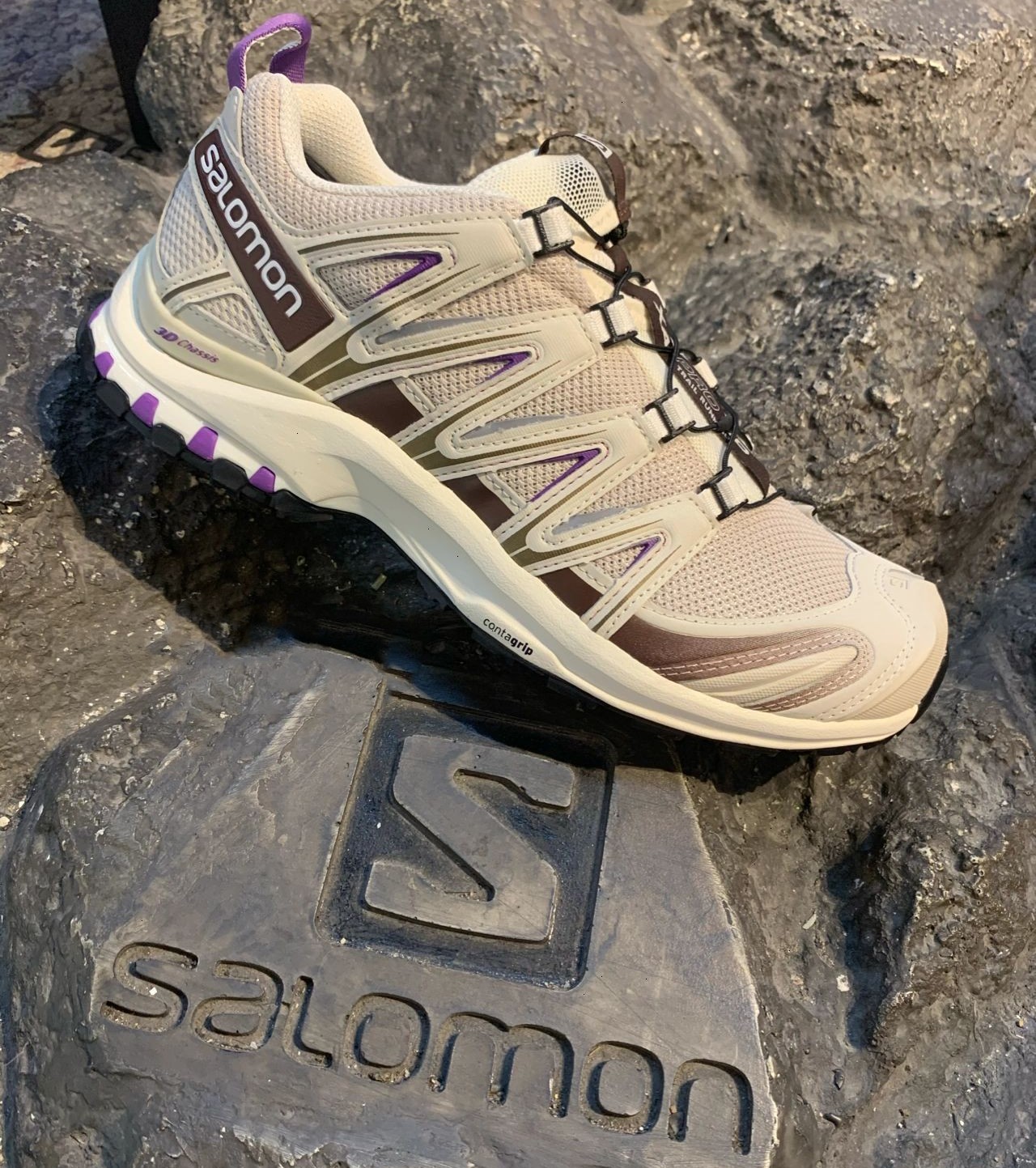 萨洛蒙SalomonXAPRO3D沙场灰男女款登山运动透气防滑跑步鞋户外详情15