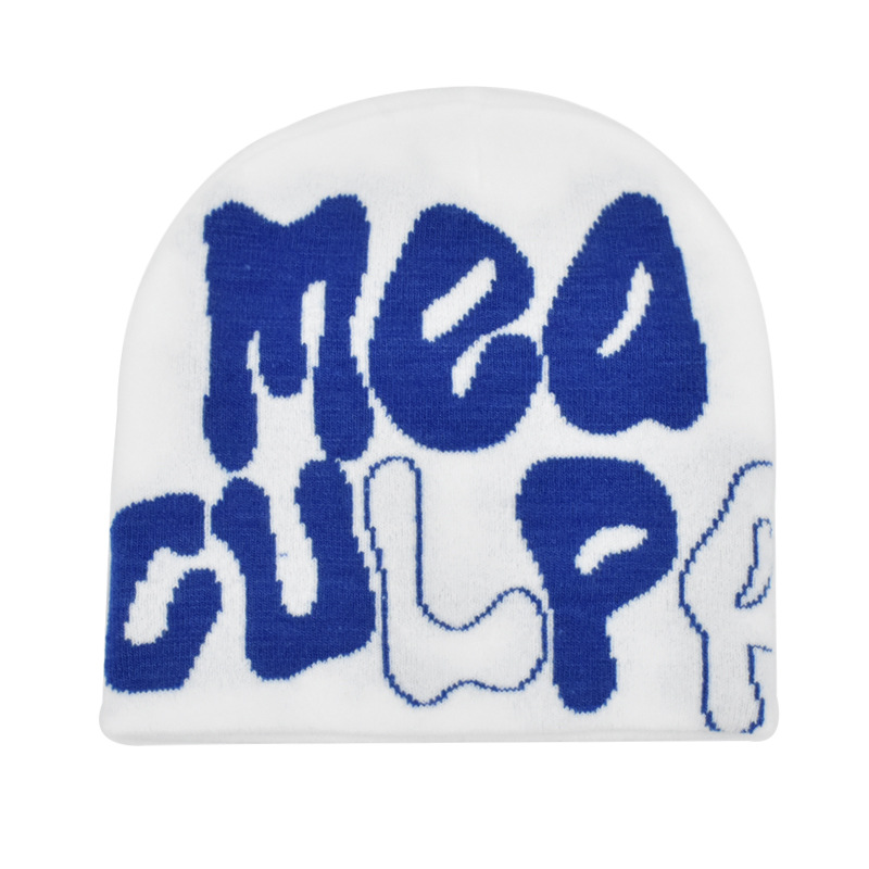 Amazon cross-border bestsellers: knitted hats for men and women, jacquard hats, popular hats from Europe and America, hip-hop hats, letter hats, AliExpress from Europe and America pic 24
