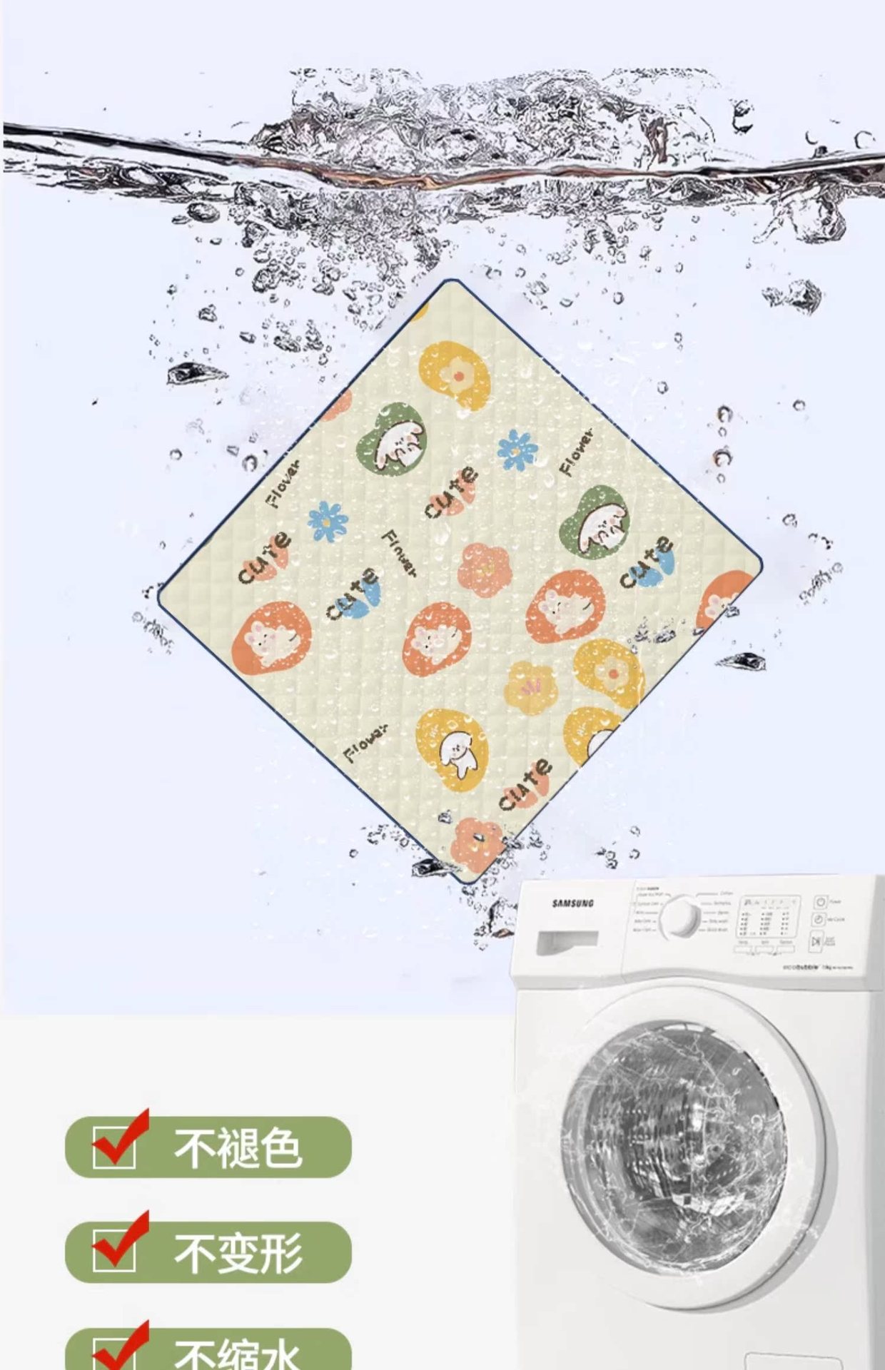 加厚野餐垫防潮垫户外地垫便携户外露营野炊防水春游帐篷草坪坐垫详情11