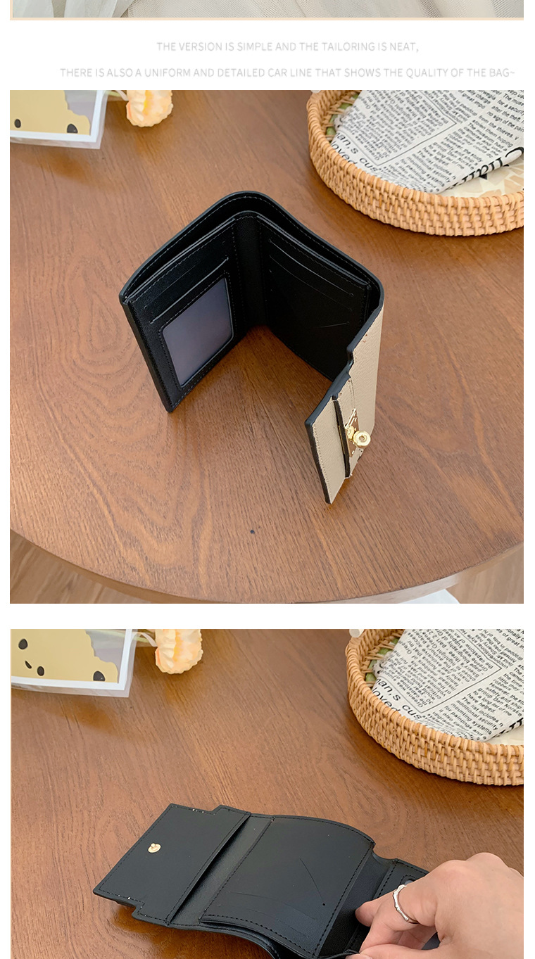 女士钱包ins女小钱包女款高级感 小折叠wallet短款手拿包跨境钱包详情11