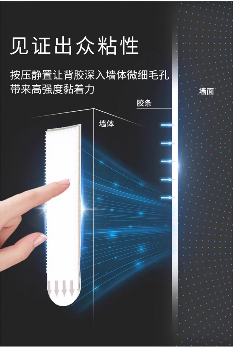 Painting hanging magic tool, no need for drilling, wedding photo frame, wall nail, magic buckle, traceless adhesive, Velcro, invisible adhesive hook pic 7