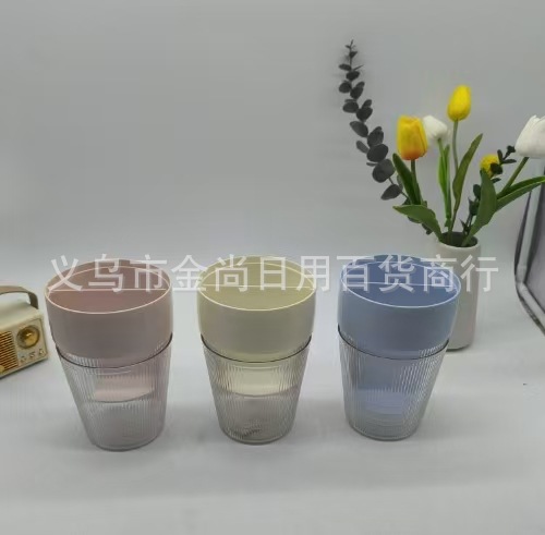 New portable chopstick cage plastic round desktop storage 筷笼 snap travel sundries storage box factory pic 11