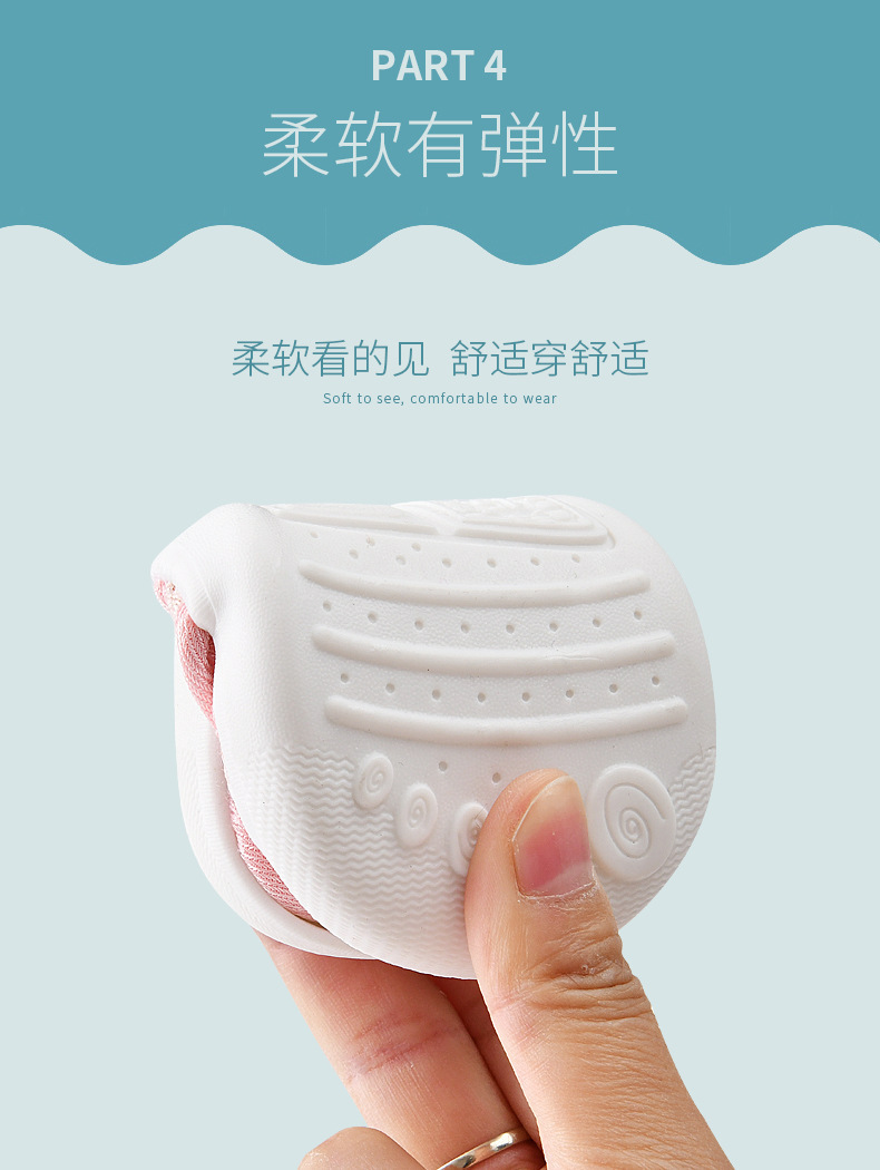 宝宝布凉鞋女夏季婴儿鞋2024新款学步鞋子一岁男婴幼儿布鞋详情7