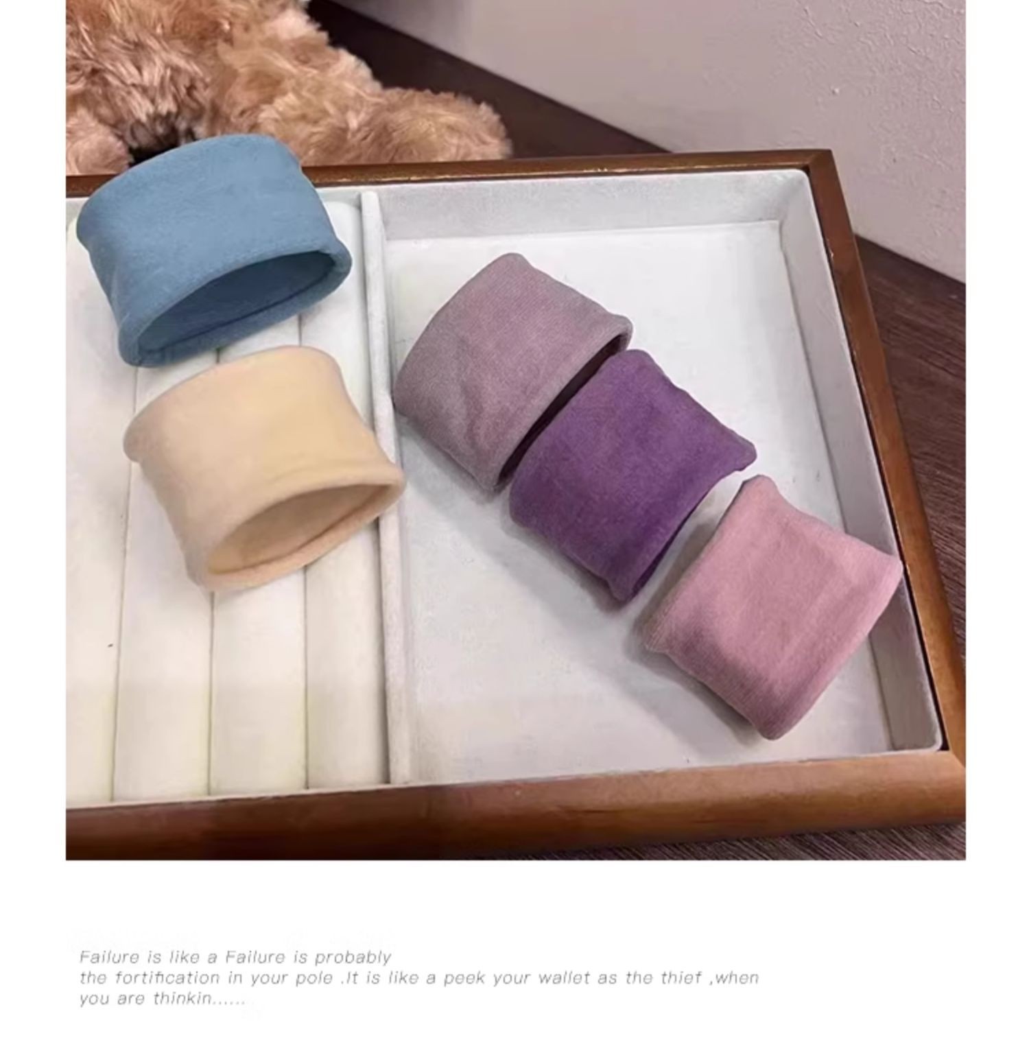 肌肤感面膜发圈无接缝发绳女2025新款头绳女高弹力扎头发超宽皮筋详情37