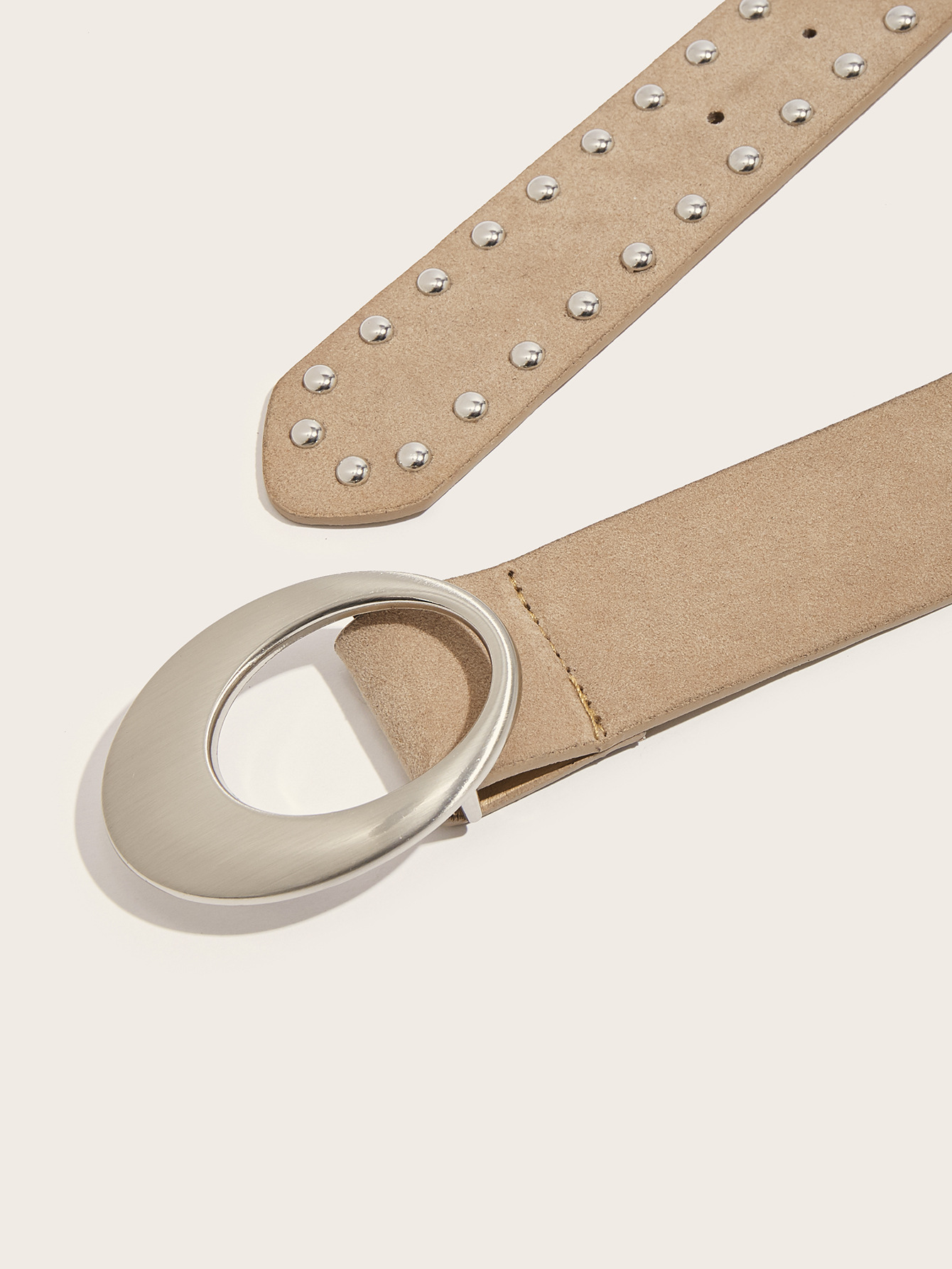 Retro Merade-style willow stud belt for women to slim the waist and look slimmer, paired with skirts for a stylish American hot girl style belt in stock pic 8