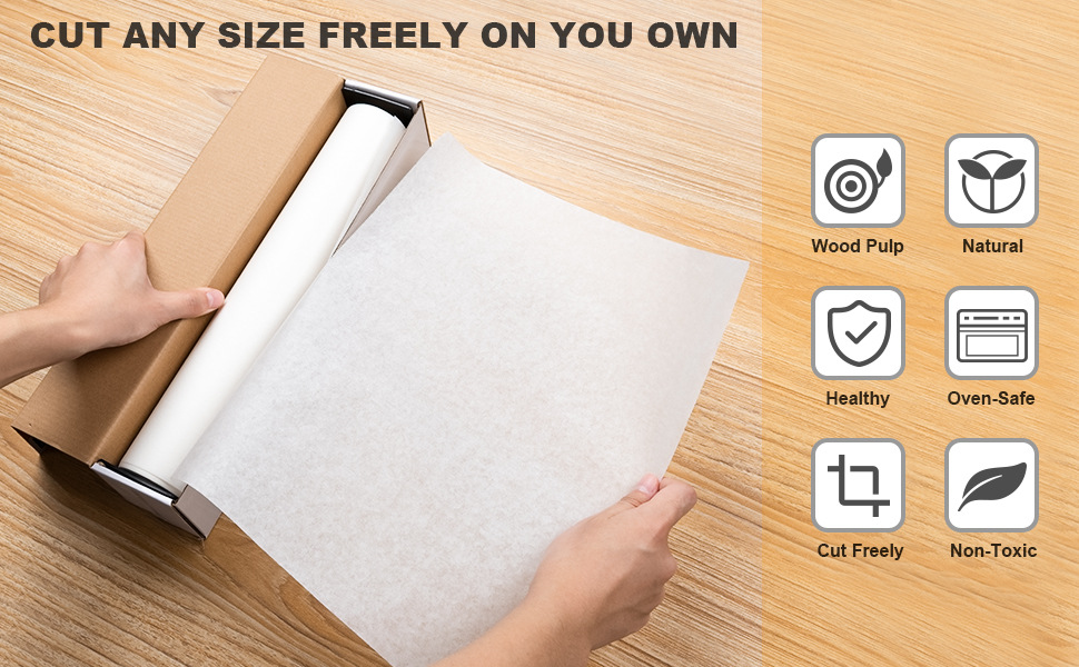 烘焙厨房防油纸垫纸隔油吸油纸薯条炸鸡英文外贸包装烤盘纸详情3