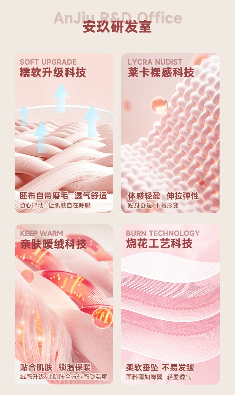 秋季抽绳收腰运动裤塑形收腹阔腿长裤宽松休闲带口袋户外瑜伽裤女详情40