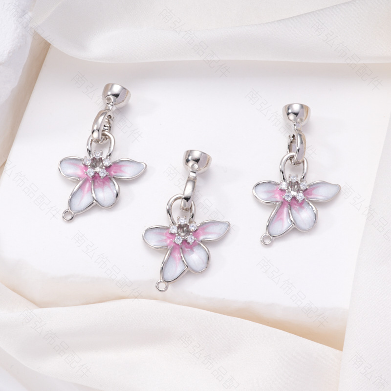 Pearl necklace, horn buckle, universal buckle, end buckle, hug buckle, bracelet connecting buckle, sweater chain, lap buckle, diy accessories pic 30