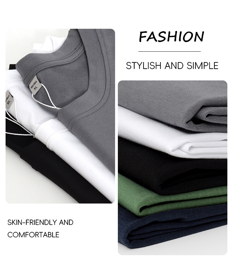 斌斌男装莫代尔男士长袖t桖衫春秋季新款日系纯色圆领打底衫T恤男详情3