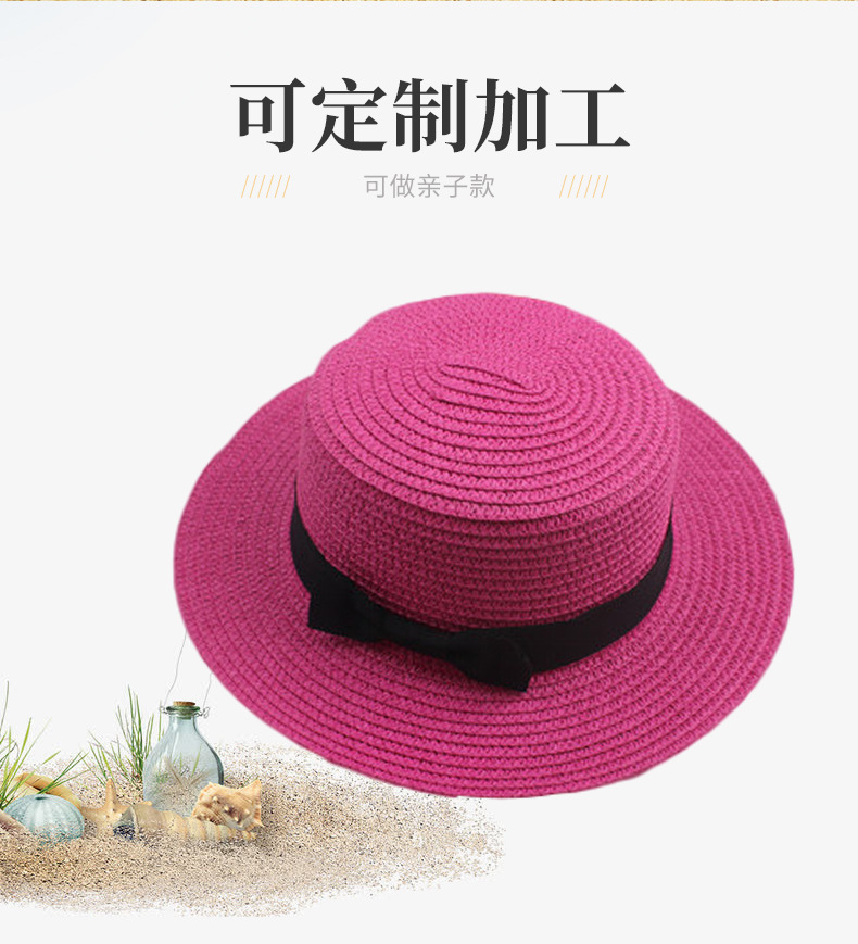 New Japanese-style ins straw fisherman hats, straw hats for children, summer wide-brimmed face masks, sun hats, and sun hats are in stock and available for wholesale pic 3