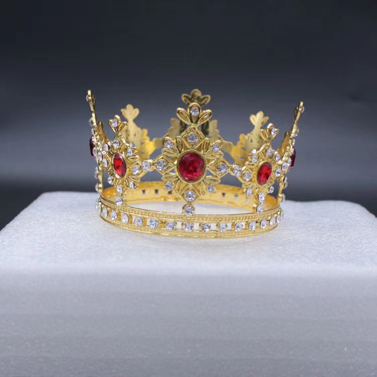 Wholesale of new bride headwear, water diamond crown, bride princess crown, wedding dress accessories, crown hair accessories, and cake decorations pic 9