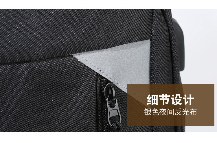 Wholesale 2023 New business double backpack, wear-resistant, water-repellent, large-capacity travel computer bag, casual, fashionable and simple pic 37