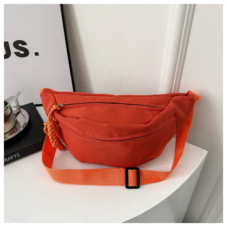 Summer casual candy-colored single-shoulder dumpling bag 2024 New trend neutral daily chest bag, beautiful and fashionable crossbody bag pic 23