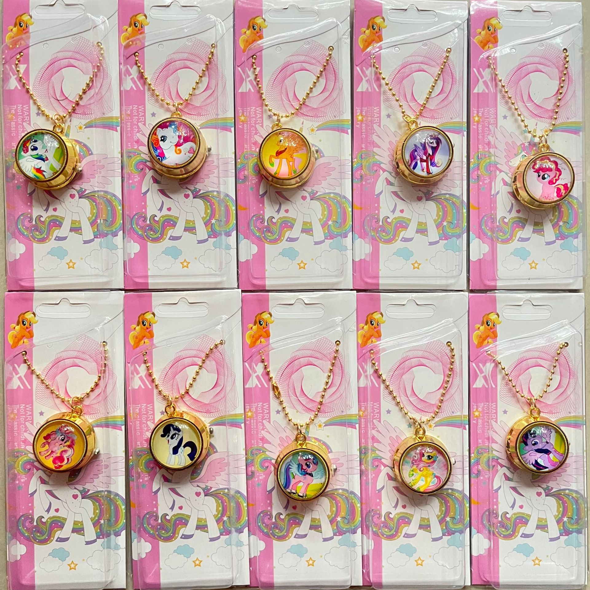 Nezha 2 movie pocket watch, cartoon top spinning hanging watch, children, students, boys and girls necklace watch, surrounding tourist attractions pic 11