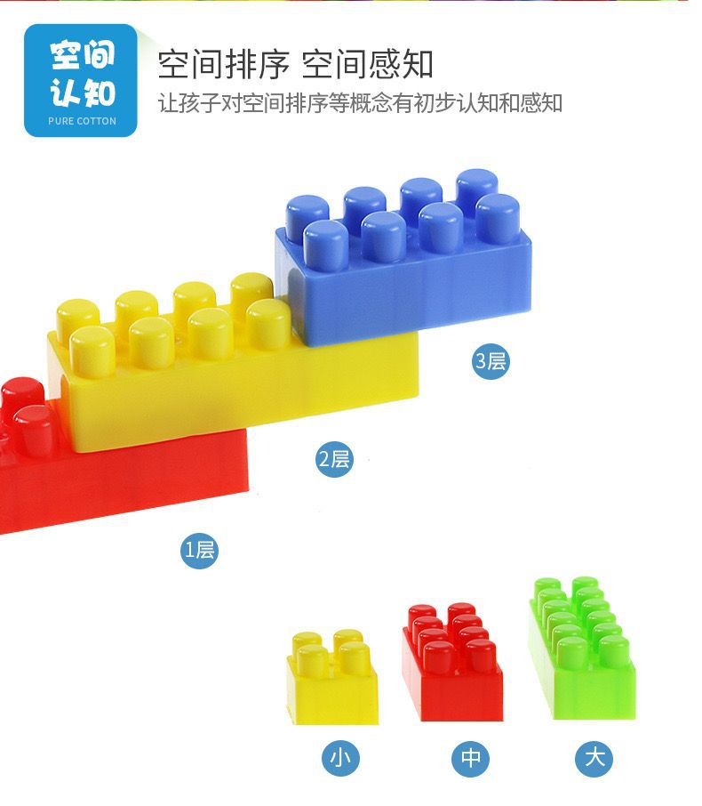 DIY大颗粒积木宝宝幼儿园早教益智拼插积木兼容乐高3-6岁玩具批发详情7