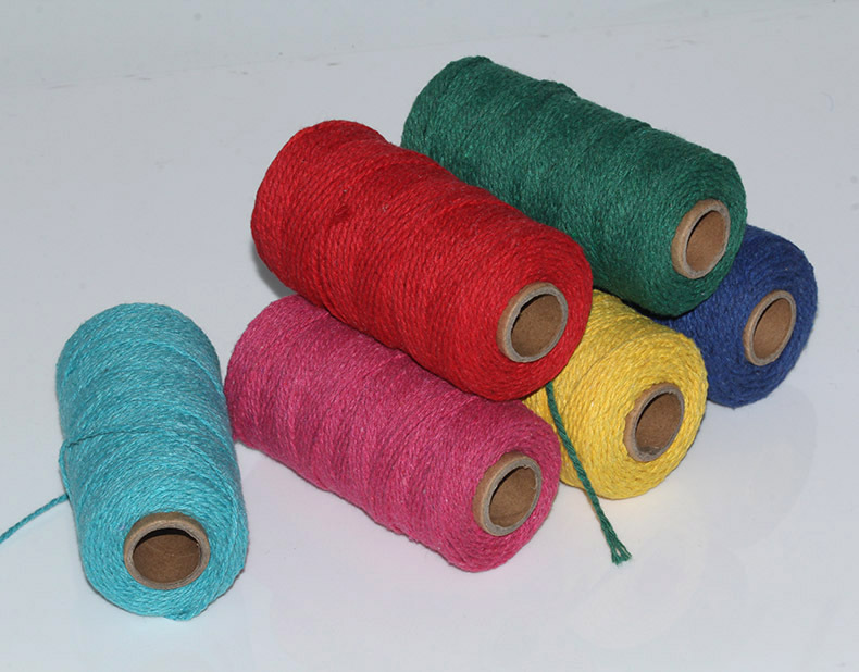 彩色棉绳DIY手工编织绳子3毫米粗棉线挂毯捆绑绳子纺织皮革辅料详情10