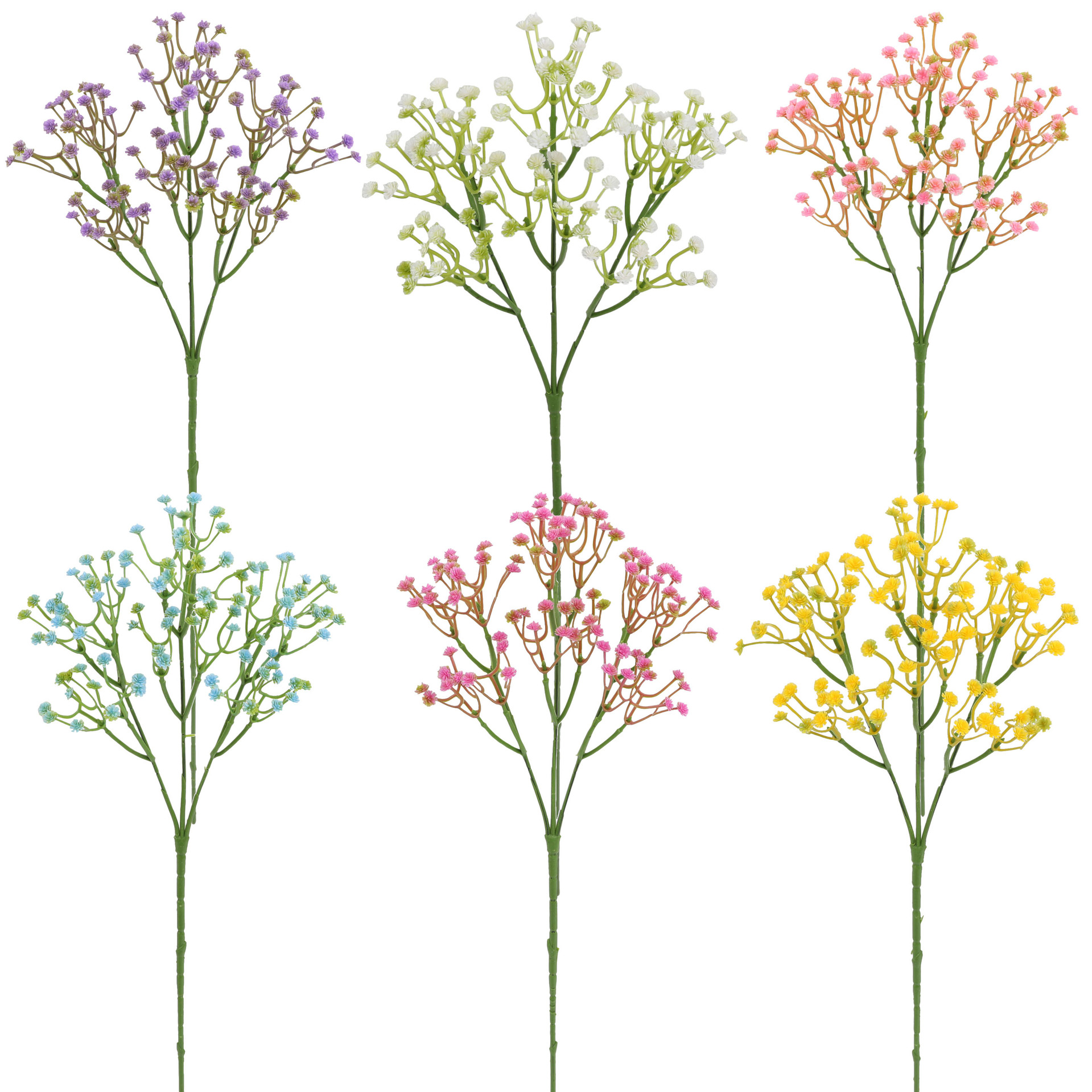 满天星仿真花束婚庆家居装饰室内酒店插花摆件办公文化仿真园艺花艺礼盒详情15