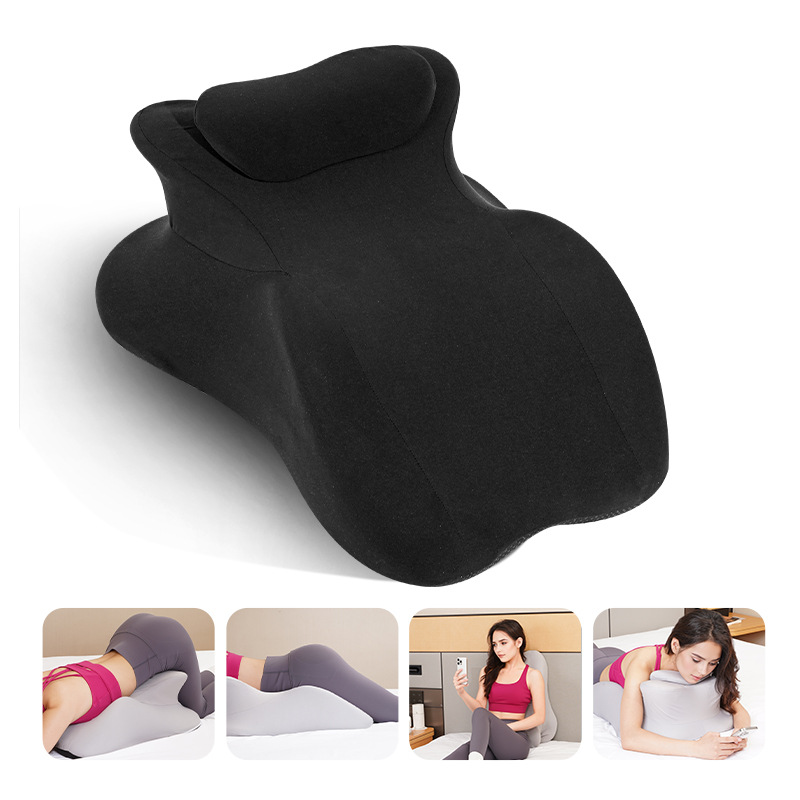 Extra-large multi-functional prone pillow, a special pillow for the bed, a backrest cushion for playing with mobile phones and reading in the prone position pic 12