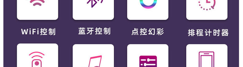 亚马逊爆款智能防水屋檐灯WIFI蓝牙APP涂鸦屋檐灯节日装饰屋檐灯详情28